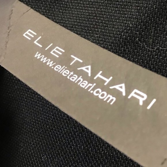 Elie Tahari Tailored Black Bristol Blazer - Picture 10 of 11